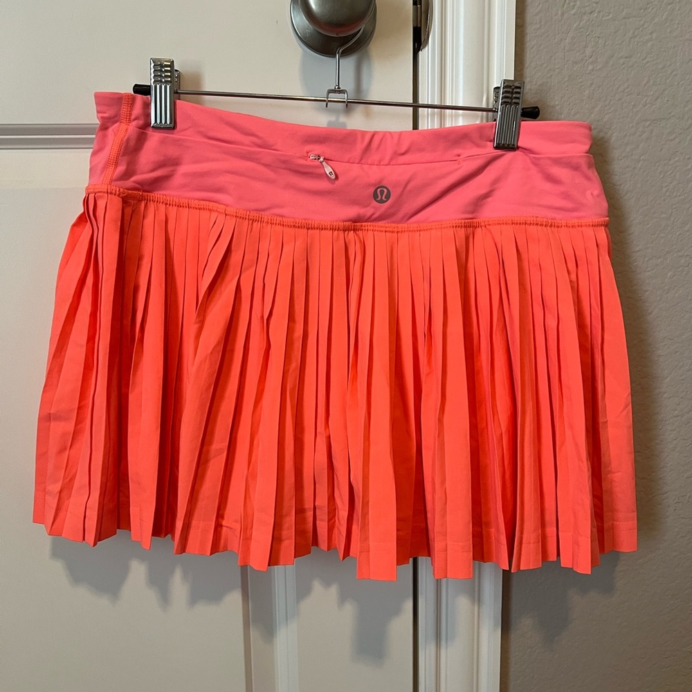 Hot pink Lululemon tennis skirt